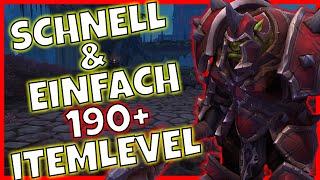 WOW SHADOWLANDSDURCH PAKT SCHNELL & EINFACH 190+ GEAR BEKOMMEN | BROKKEN