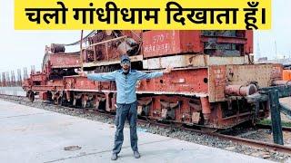 Gandhidham Vlog | 1947 Made Railway Crane | Mahatama Gandhi Samadhi | Bansi Bishnoi Vlog