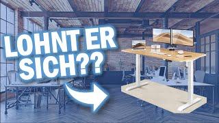 Desktronic Schreibtisch - HÖHENVERSTELLBARER SCHREIBTISCH - LOHNT SICH DER KAUF? 