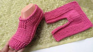 Flat Knit Socks Pattern