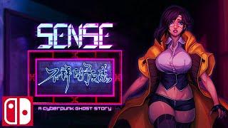 Sense - A Cyberpunk Ghost Story Trailer || Nintendo Switch