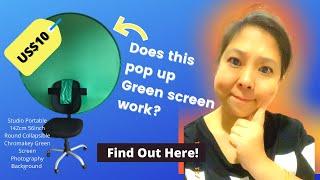 Cheap Portable Green Screen Review