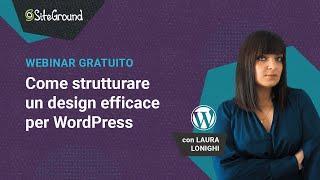 COME CREARE UN DESIGN SEMPLICE ED EFFICACE PER WORDPRESS