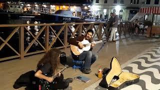 Izmir Waterfront Promenade by Night 2, Kordon, Clock Tower 4K