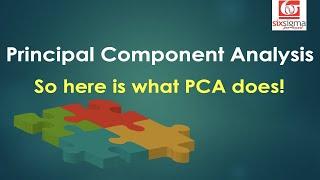 Principal Component Analysis (PCA) | Can't get simpler!