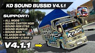 SOUND BUSSID V4.1.1‼️ SOUND CANTER NGIR NGIR REM ETS2 SUPPORT ALL OBB