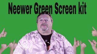 Neewer Green Screen kit unboxing and setup