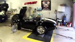 Detroit Muscle TV Factory Five All Girls Build Cobra at SMG Motoring for dyno tuning