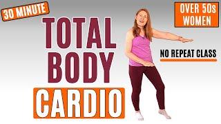 30 Minute TOTAL BODY CARDIO Workout for Women Over 50 | Easy Follow Along Moves | Lively Ladies