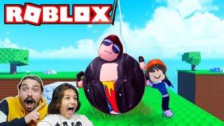 500 KİLO ŞİŞKO BİR TOP OLDUM! | ROBLOX Roll A Friend 2 Player Obby