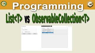 C# Compare how List vs ObservableCollection behave when assigned to a DataGrid.ItemSource.