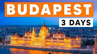 ITINERARY FOR 3 DAYS IN BUDAPEST | Best Things To Do in Budapest 2024