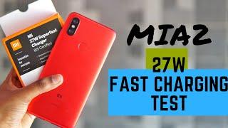 Xiaomi MiA2 27W fast chargingTest