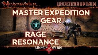 Neverwinter Mod 16 - Master Expedition Gear Showcase + Rage Crystal Run Unforgiven Barbarian (1080p)