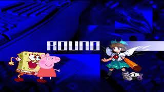 NICK54222 MUGEN: Peppa Pig and SpongeBob SquarePants VS Utsuho Reiuji and Dexter (Dylan Perreault)