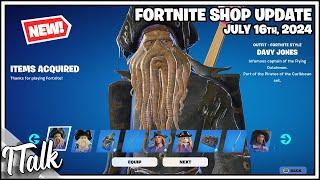 *NEW* PIRATES OF THE CARIBBEAN SHOP! Fortnite Item Shop [July 16th, 2024] (Fortnite Chapter 5)