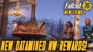 NEW DATAMINED SURVIVORS REWARDS! | Fallout 76 Nuclear Winter Rewards