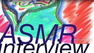 ASMR Interview Reading w/ intense ambient triggers