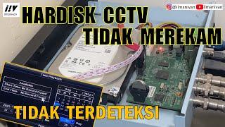 Hardisk CCTV Tidak Terdeteksi DVR