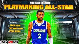 THIS MAVS “KYRIE IRVING" BUILD is TAKING OVER NBA 2K23  BEST PG BUILD 2K23