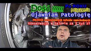 Patologia ASO Konserwacja wykonana przez Autoryzowany Salon #rust #konserwacja#suzuki #drimcar