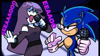 Sonic vs Lila - EEEAAAOOO (Friday Night Funkin Sonic Edition)