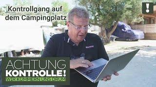 Stromsuche und Campingplatz-Kontrollgang an der Adriaküste | Achtung Kontrolle