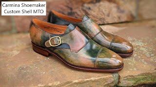 Shell Cordovan Single Monkstrap using Carmina's new 3D Customization Tool!