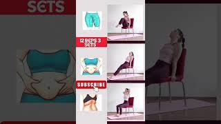 Standing Abs exercises to Flat Stomach #youtubeshorts #exercise