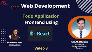 Todo Application: Frontend Development using React | Explained