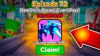 *NEW* UPDATE IS COMING!!️ - Toilet Tower Defence EPISODE 72 (PART 1)