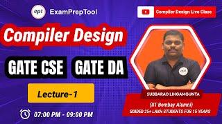 CD | Compiler Design | LECTURE-1