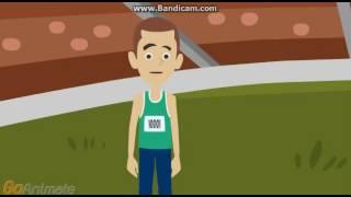 GoAnimate Tennis Short: Sport time and run