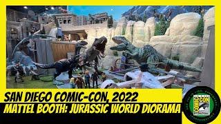 Mattel Booth Jurassic World Dominion Diorama San Diego Comic-Con (SDCC) 2022