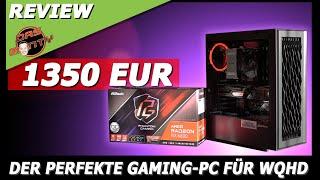 DER GAMING-PC für 1350 EURO mit AMD Radeon RX 6800 im Test | Perfekt für WQHD | DasMonty