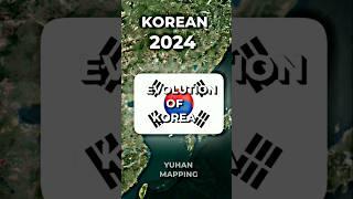 EVOLUTION OF KOREAN #history #geography #mapping #evolution