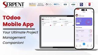 Manage Your Project Tasks with SerpentCS "TOdoo" Mobile: Your Ultimate Project Management Companion!