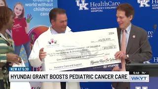 Hyundai Hope on Wheels makes big donation to Kentucky Children’s Hospital