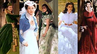 the importance of scarlett's dresses in gone with the wind 