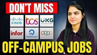 Bumper Mass Hiring | Off-Campus Drive | Batch: 2025/ 2024/ 23/ 22 | Apply now