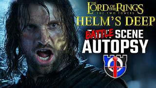 THIS is how it's done! - HELM'S DEEP Lord of the Rings - BATTLE SCENE AUTOPSY