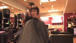 Scarlet AZ - Pt 1: Long to Undercut Bob w/ Baby Bangs (Free Video)