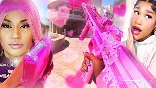 I NUKED players as NICKI MINAJ on Modern Warfare 2!