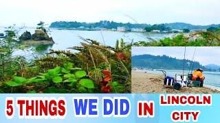5 THINGS WE DID IN LINCOLN CITY OREGON!