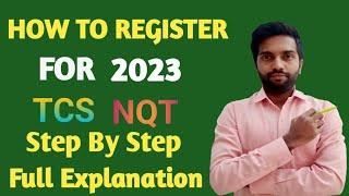 Registration process of TCS NQT 2024 Exam | Step By Step Explained | TCS Freshers Hiring