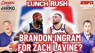 NBA Rights Shake-Up & Bulls Trade Proposals; LaVine and Vucevic on the Move? | Lunch Rush