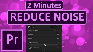 how to remove noise from audio in premiere pro