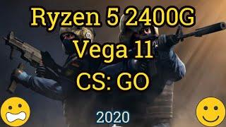 Ryzen 5 2400G + Vega 11 = CS: GO