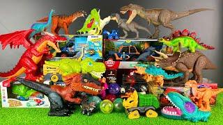 Jurassic World Unboxing Review T-rex Triceratops Bumpy Pyroraptor Stegosaurus Dragon Dinosaur Eggs