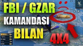 #4/FBI/GZAR / KAMANDASI BILAN 4X4 / PUBG MOBILE